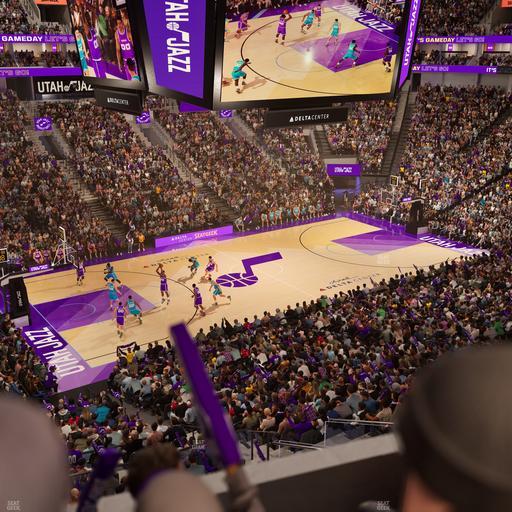 Delta Center - Section Suite 2 Seat View