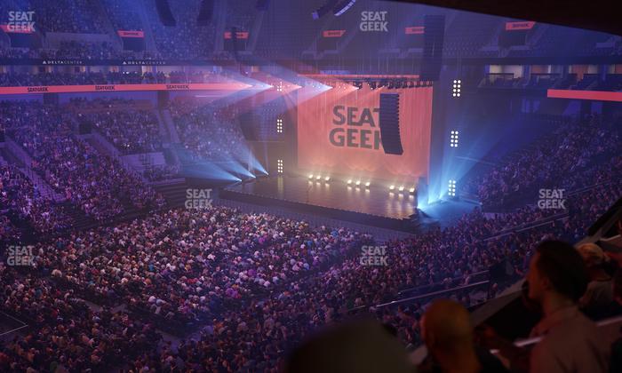 Delta Center - Section Suite 2 Seat View
