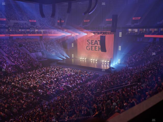 Delta Center - Section Suite 2 Seat View