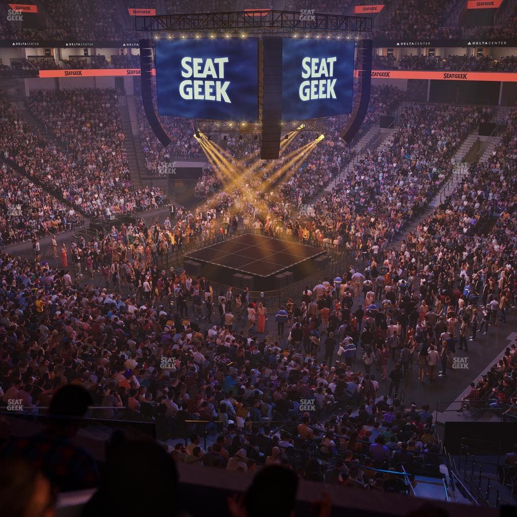 Delta Center - Section Suite 20 Seat View