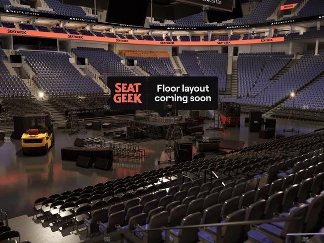 Delta Center - Section Suite 20 Seat View