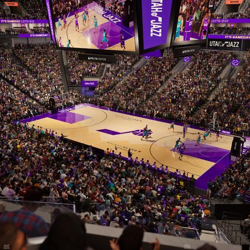 Delta Center - Section Suite 20 Seat View