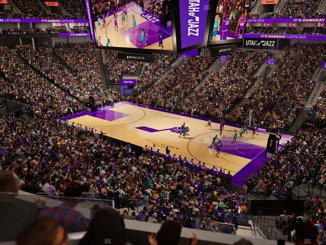 Delta Center - Section Suite 20 Seat View Delta Center - Section Suite 20 Seat View