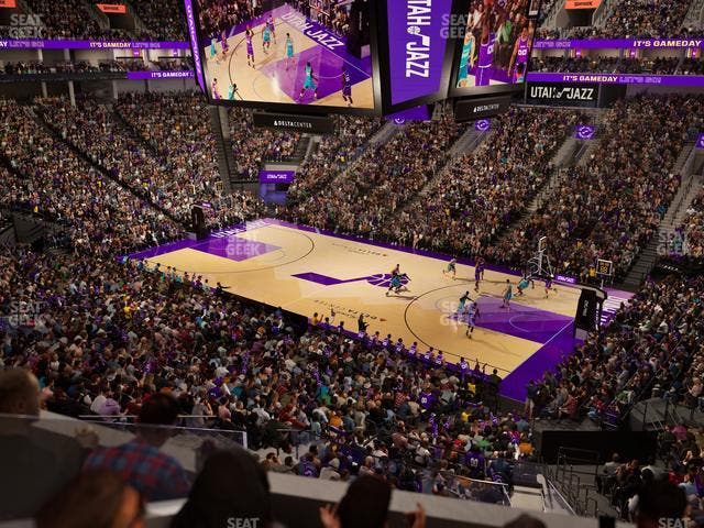 Delta Center - Section Suite 20 Seat View