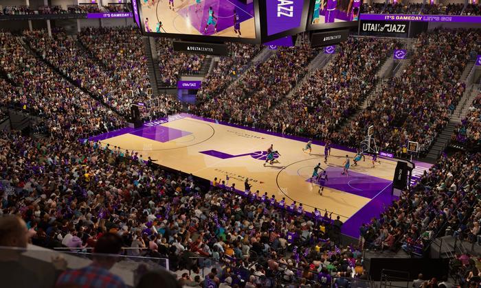 Delta Center - Section Suite 20 Seat View