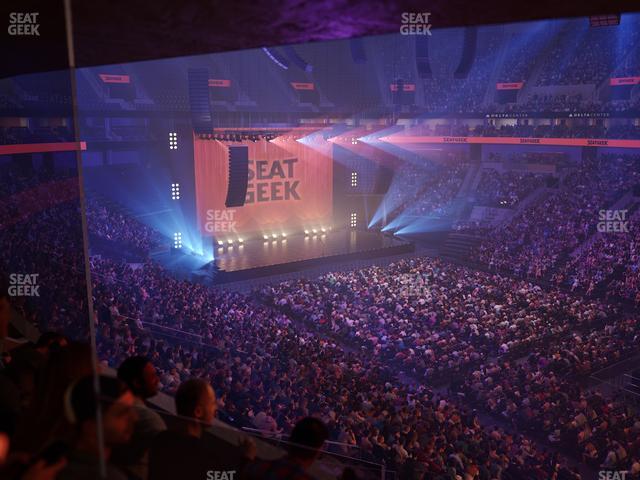 Delta Center - Section Suite 20 Seat View