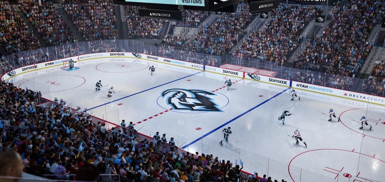 Delta Center - Section Suite 20 Seat View