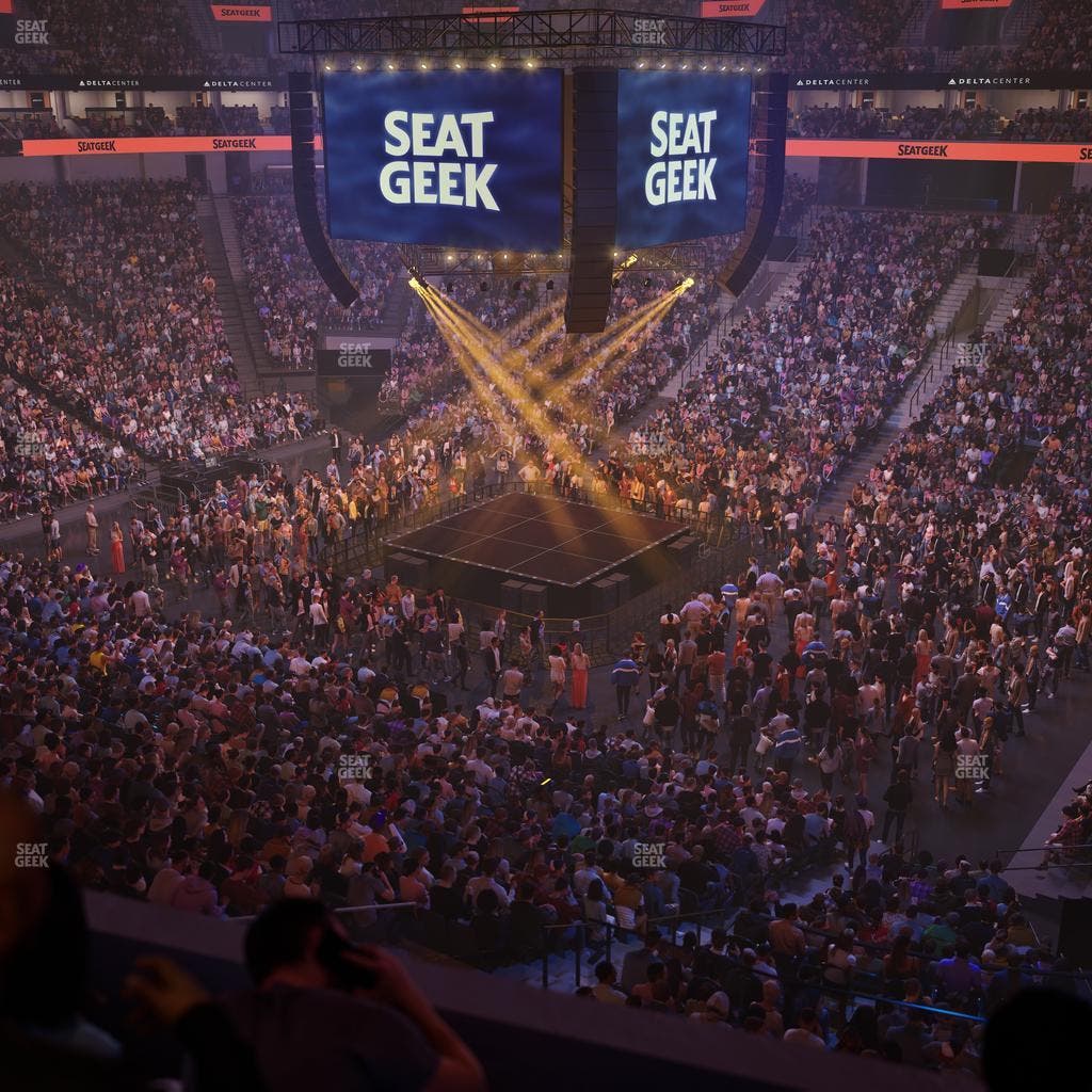 Delta Center - Section Suite 21 Seat View