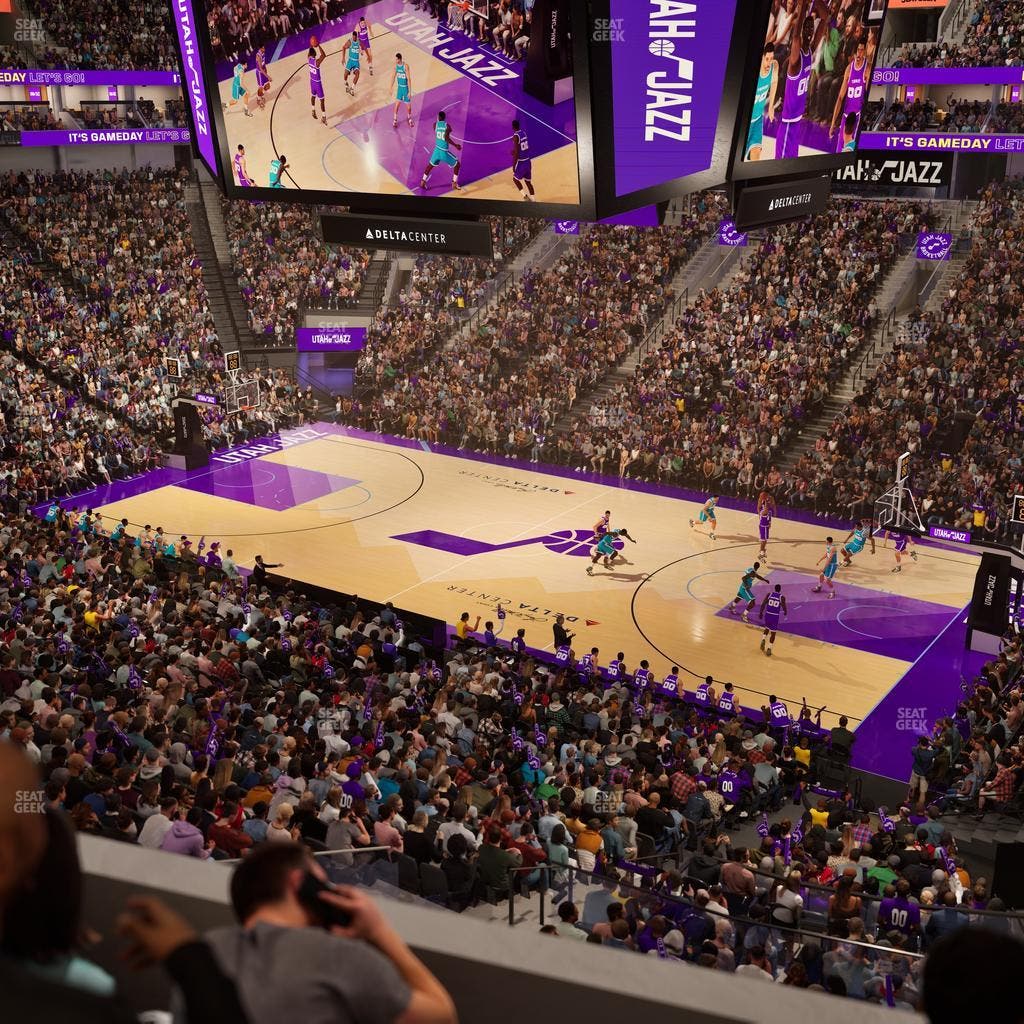 Delta Center - Section Suite 21 Seat View