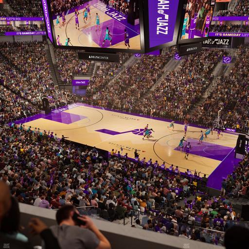 Delta Center - Section Suite 21 Seat View