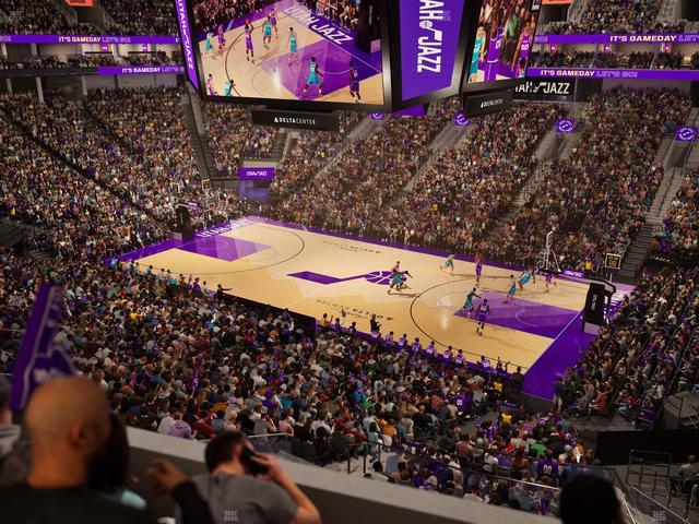 Delta Center - Section Suite 21 Seat View Delta Center - Section Suite 21 Seat View