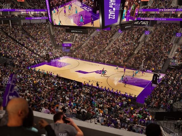 Delta Center - Section Suite 21 Seat View