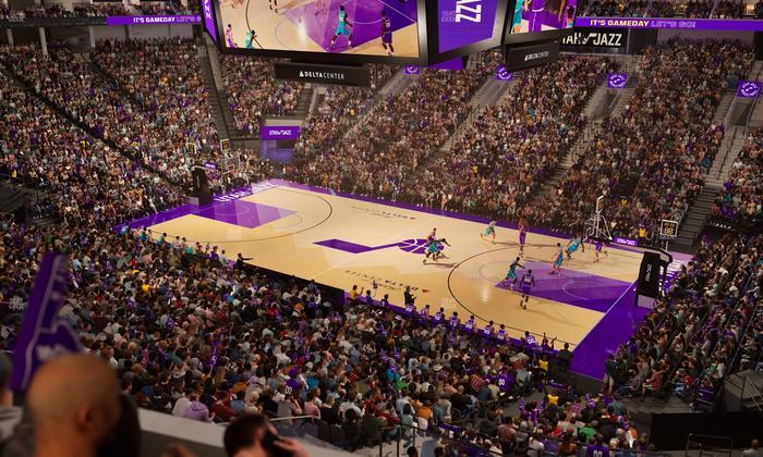 Delta Center - Section Suite 21 Seat View