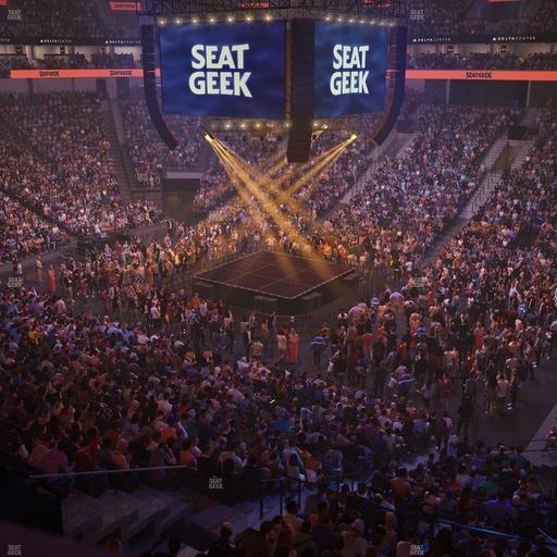Delta Center - Section Suite 21 Seat View