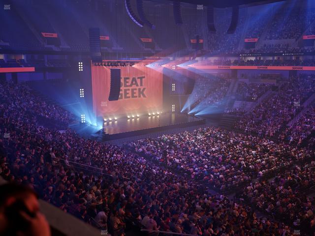 Delta Center - Section Suite 21 Seat View