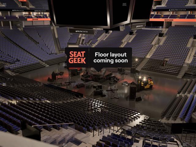 Delta Center - Section Suite 21 Seat View