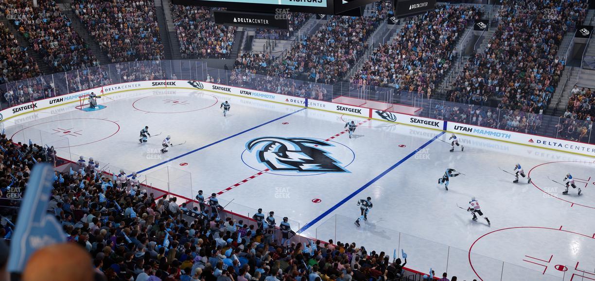 Delta Center - Section Suite 21 Seat View