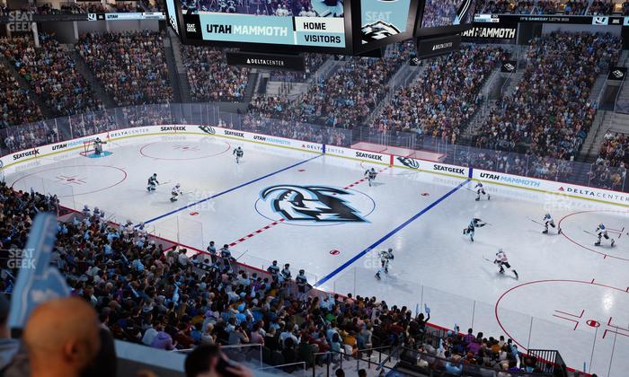 Delta Center - Section Suite 21 Seat View