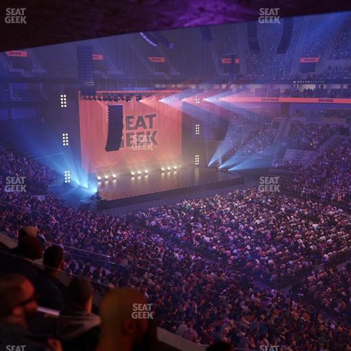 Delta Center - Section Suite 21 Seat View