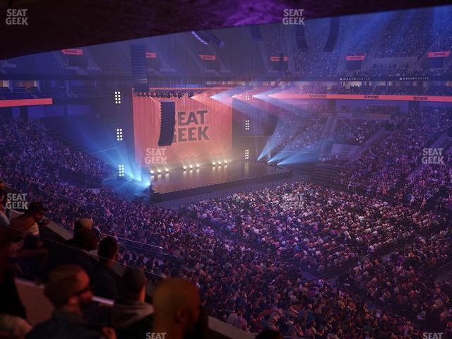 Delta Center - Section Suite 21 Seat View