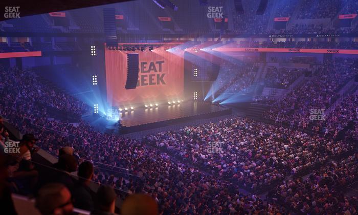 Delta Center - Section Suite 21 Seat View