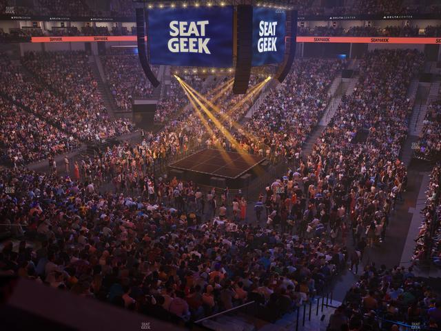 Delta Center - Section Suite 22 Seat View