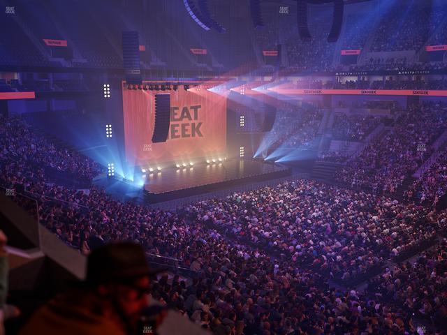 Delta Center - Section Suite 22 Seat View