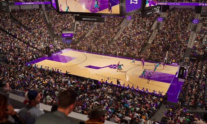 Delta Center - Section Suite 22 Seat View