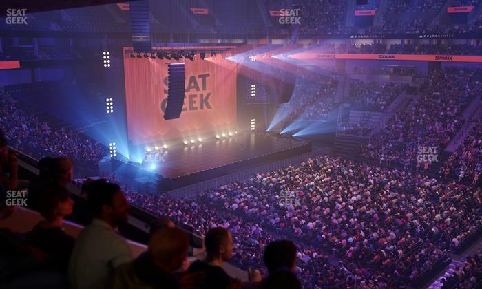 Delta Center - Section Suite 23 Seat View