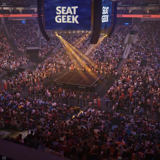 Delta Center - Section Suite 23 Seat View