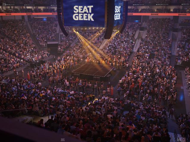 Delta Center - Section Suite 23 Seat View