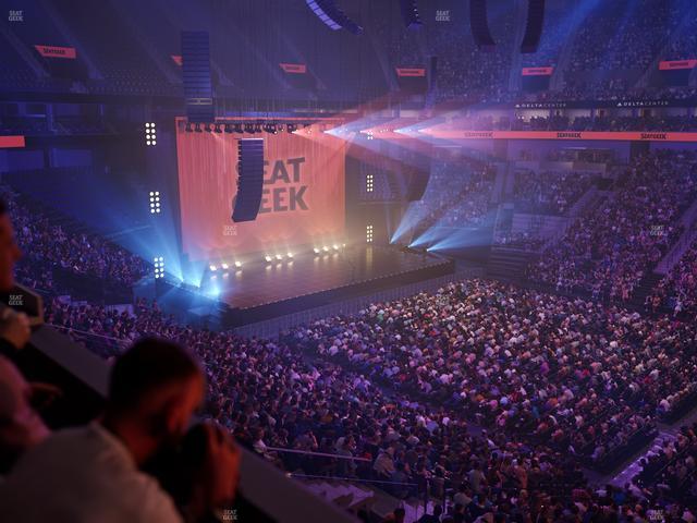 Delta Center - Section Suite 23 Seat View