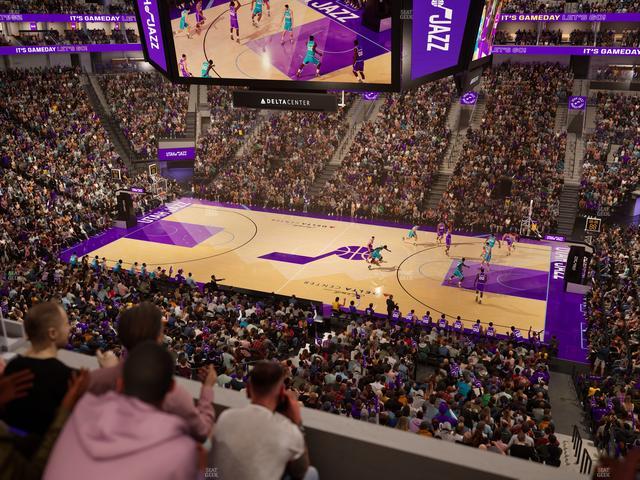 Delta Center - Section Suite 23 Seat View Delta Center - Section Suite 23 Seat View