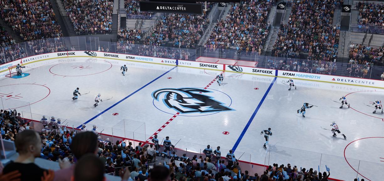 Delta Center - Section Suite 23 Seat View