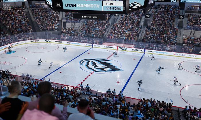 Delta Center - Section Suite 23 Seat View