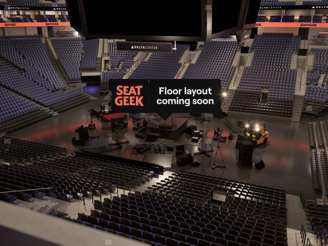 Delta Center - Section Suite 23 Seat View