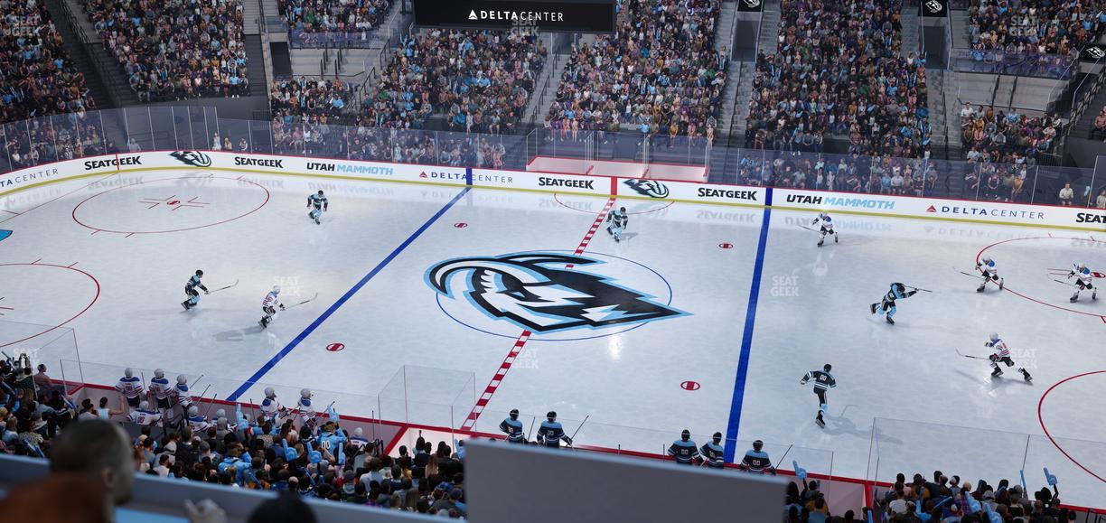 Delta Center - Section Suite 24 Seat View