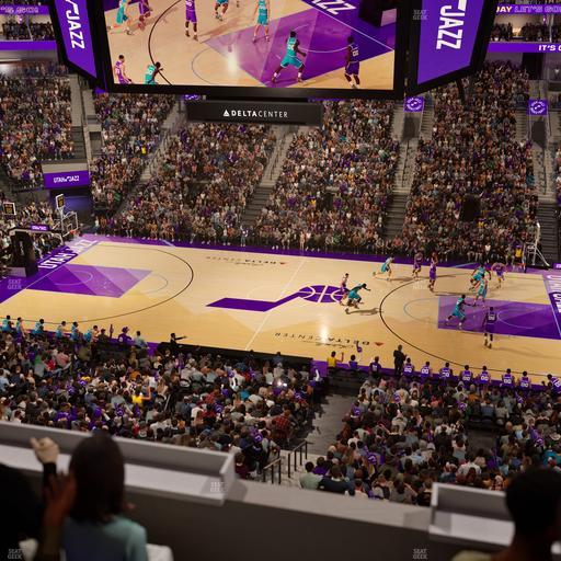 Delta Center - Section Suite 24 Seat View