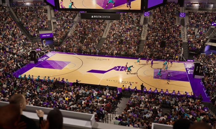 Delta Center - Section Suite 24 Seat View