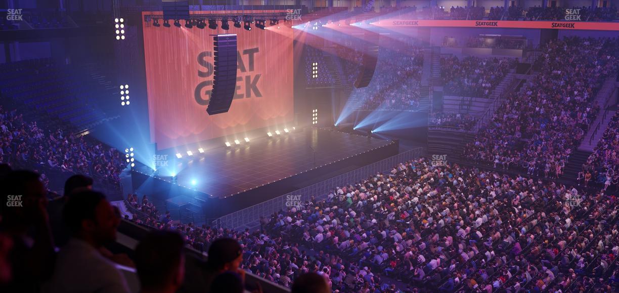 Delta Center - Section Suite 24 Seat View