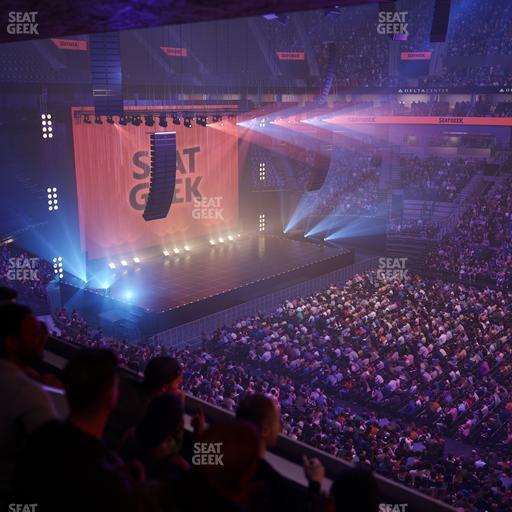 Delta Center - Section Suite 24 Seat View