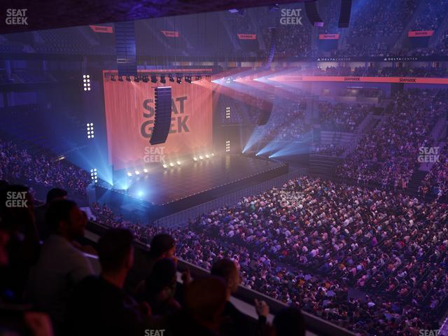 Delta Center - Section Suite 24 Seat View