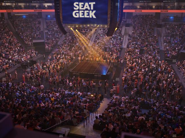 Delta Center - Section Suite 24 Seat View