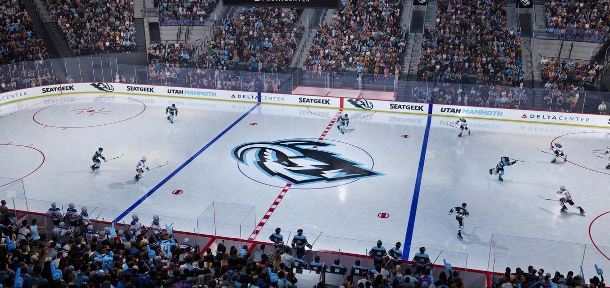 Delta Center - Section Suite 24 Seat View