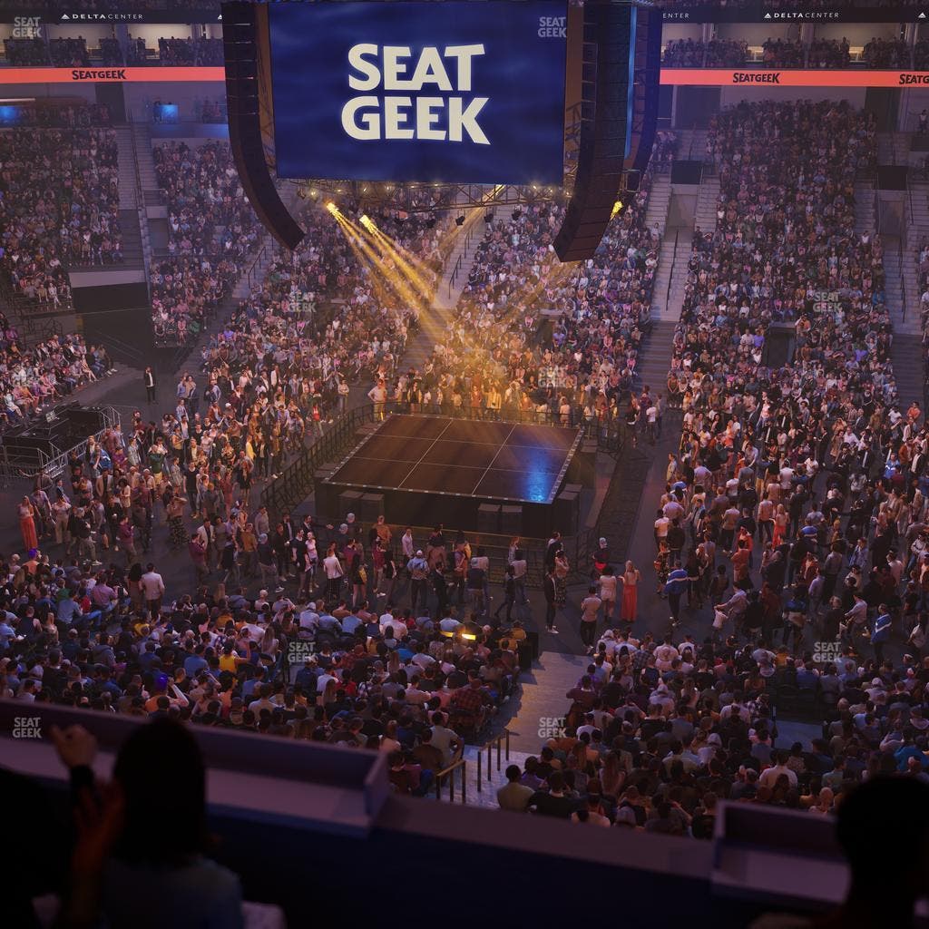 Delta Center - Section Suite 24 Seat View