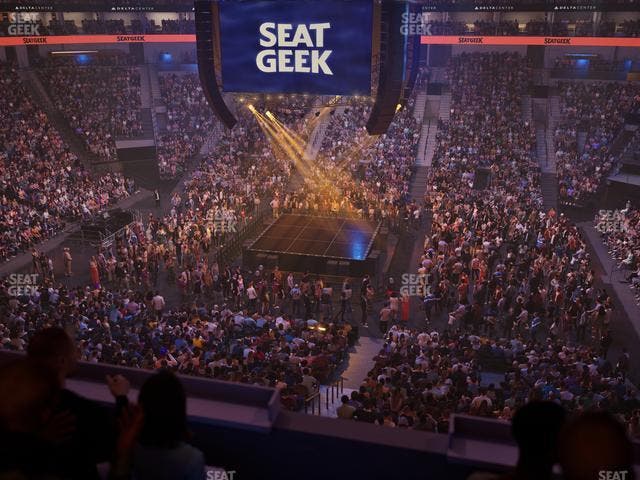 Delta Center - Section Suite 24 Seat View