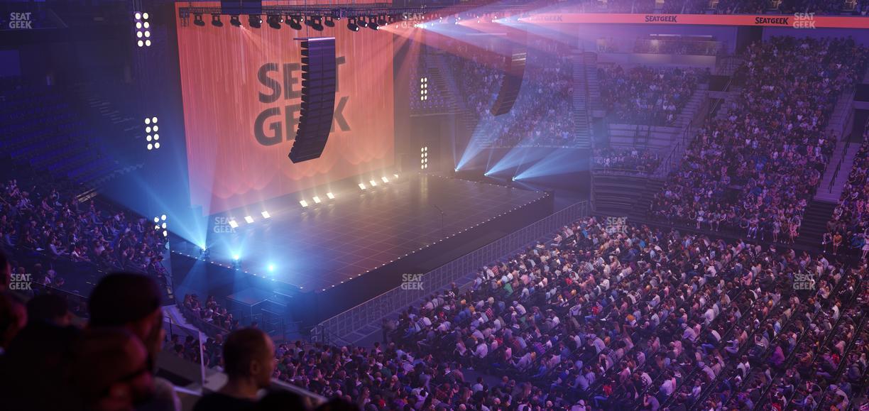 Delta Center - Section Suite 25 Seat View