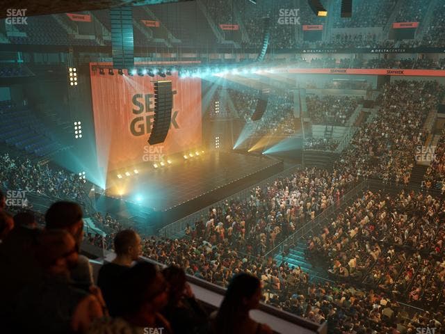 Delta Center - Section Suite 25 Seat View