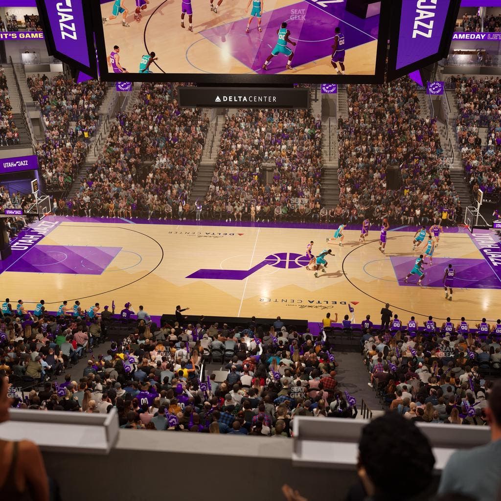 Delta Center - Section Suite 25 Seat View