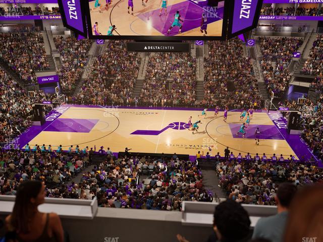 Delta Center - Section Suite 25 Seat View Delta Center - Section Suite 25 Seat View